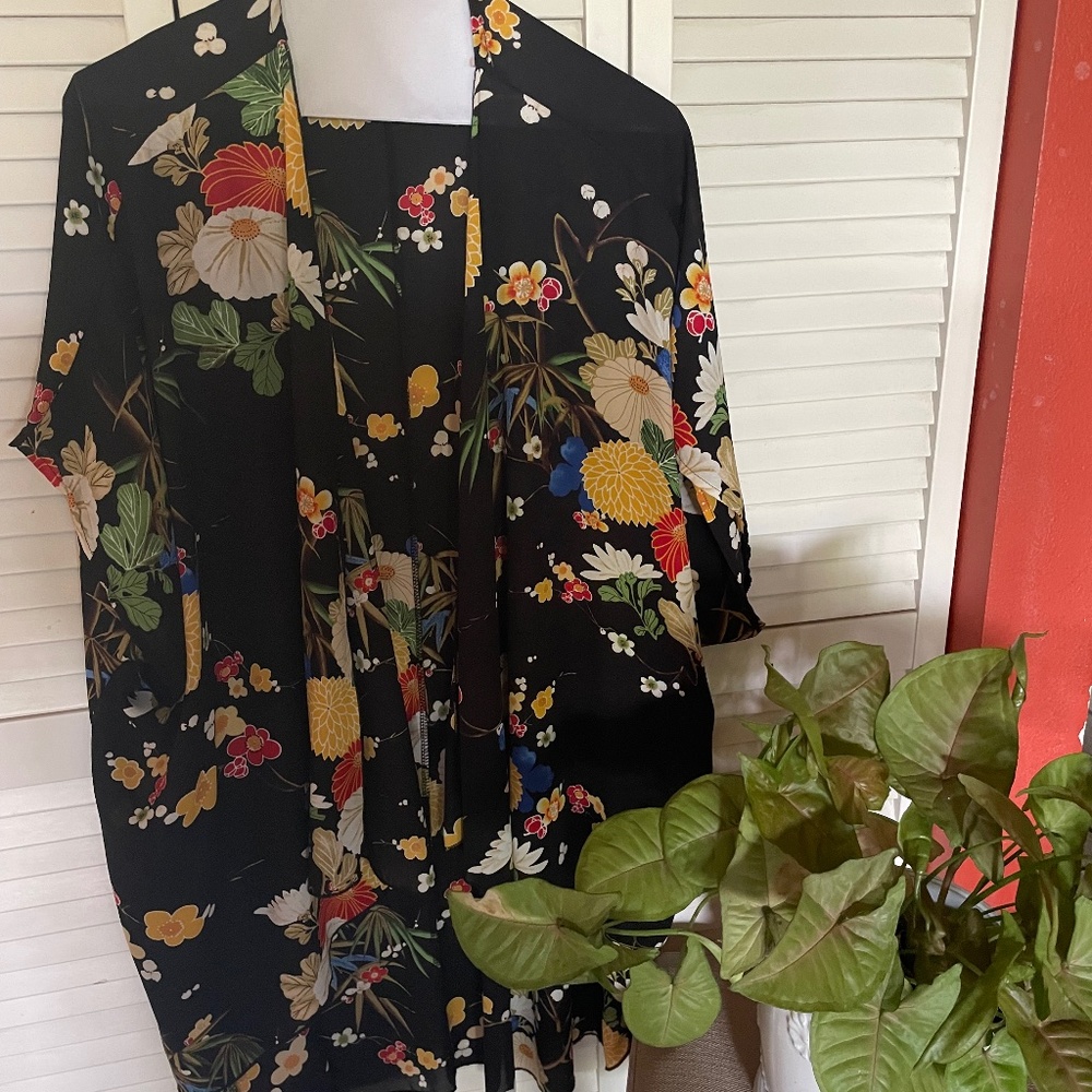 Floral Kimono Cover up
